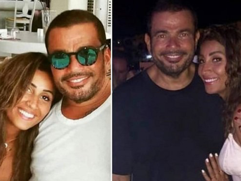 اضغط لمشاهدة الفيديو: فيديو رومانسي جديد للثنائي عمرو دياب ودينا الشربيني